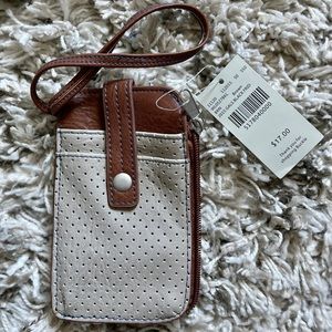 NWT BUCKLE BRAND WRISTLET WALLET CLUTCH O/S